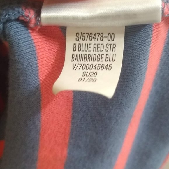 Gap Kids Striped Short Sleeved Shirt XL/14 - Picture 5 of 5